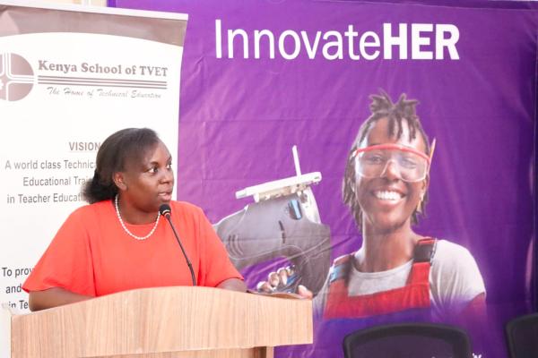 Presentation by Priscilla Kerebi InnovateHER initiator